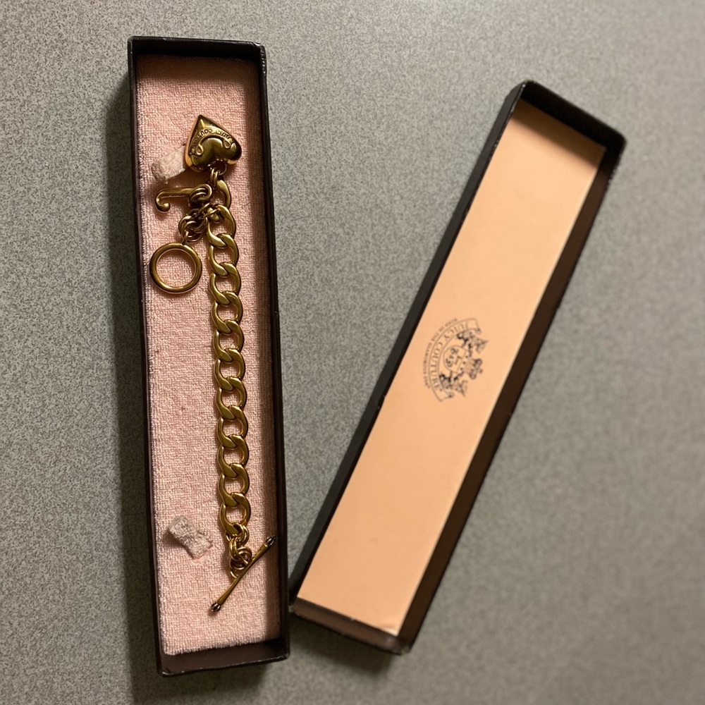 Juicy Couture Original Gold Charm Bracelet